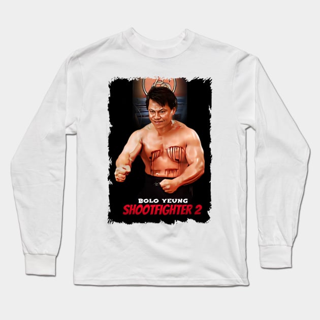 Bolo "Shootfighter 2" Long Sleeve T-Shirt by Fantasy Brush Designs